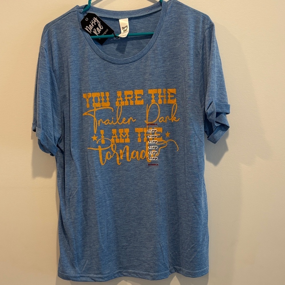 Blue Graphic Women's Tee